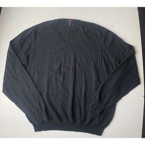 KO Egara Mens Sweater Cotton Cashmere Long Sleeve Size XXL